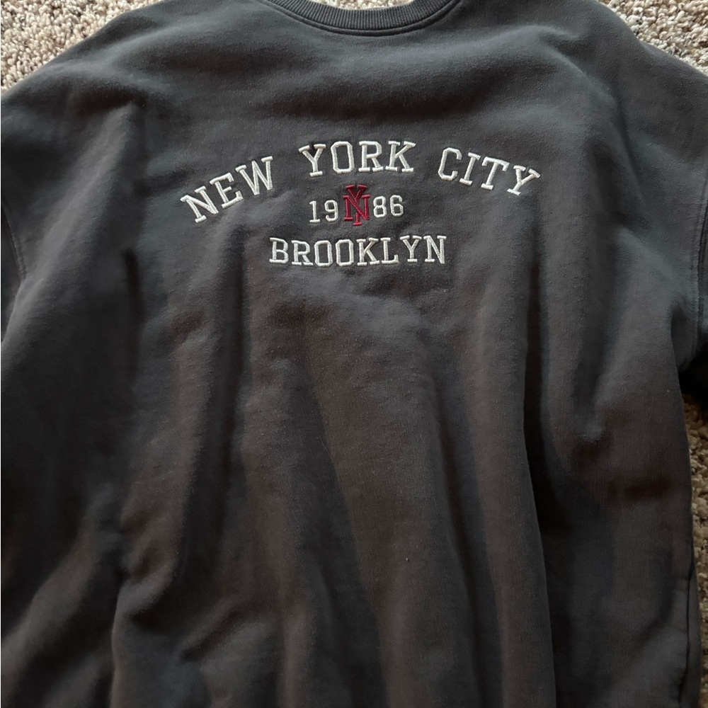 Dark grey New York City Brooklyn Sweatshirt